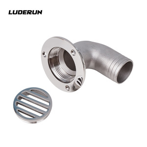 Tubo de Drenaje para Barco de Acero Inoxidable Luderun 316, Accesorio Marino con Cubierta para Salida de Agua en Cubierta de Yate - Product Image 1