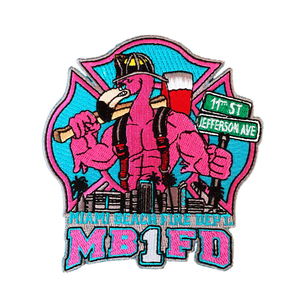 Màu Xanh Lá Cây/Cờ Ếch Thêu Đầy Đủ Huy Hiệu Loại Vải Trở Lại Vá - Product Image 4