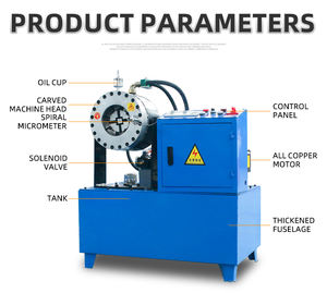 Macchina Automatica ad Alta Precisione per la Formatura delle Estremità di Tubi in PVC, Acciaio Inossidabile e Alluminio con Capacità di 80mm di Diametro - Product Image 6