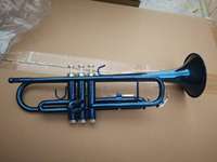 Ready QUALITY Brass Green Trumpet in Bb Key with 3 Piston Stainless Steel Pistons