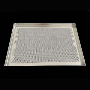 Bandejas para hornear profesionales Bandejas para hornear perforadas de metal de acero inoxidable duraderas perforadas - Product Image 4