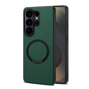 Funda Magnética para Teléfono Denior de Cuero PU con Textura de Litchi, Compatible con Carga Inalámbrica para Samsung S26 S25 S24 S23 Serie ZFold7 - Product Image 5