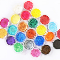 Poudre de mica Timesrui 20 couleurs 7g/flacon, pigment nacré, colorant pour savon, résine, argile polymère, coloration non toxique, poudre scintillante inorganique