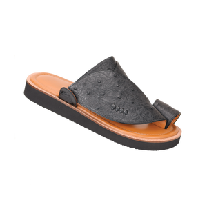 Sandali SHIKOL Arabic Dubai sandali italiani Premium in pelle di struzzo di lusso esotico Ramadan spiaggia vacanze uomo ciabatte Saudi - Product Image 4