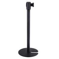 Peinture ou ceinture rétractable en acier inoxydable, barrière de poteau de Queue de Stanchion