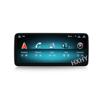 Radio de Coche HXHY Qualcomm de 10.25/12.8 Pulgadas con Android 15, Reproductor de Video GPS para Mercedes Benz Clase A W176 /GLA X156 / CLA C117 13-18