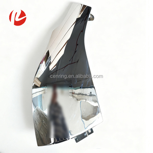 Guardabarros Delantero de Hierro Cromado Rolie 53802-26021 para Hiace Tacoma 2005-2020, Piezas para Camioneta - Product Image 1