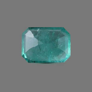 Émeraude naturelle de 5,93 carats, certifiée Panna, pierre précieuse verte, qualité export premium, pour bague, pendentif, bijoux. - Product Image 1