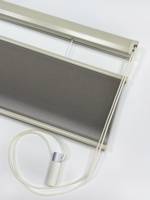 Cortinas opacas celulares inteligentes para dormitorio, sala de estar, persianas de batería con cable superior de abajo hacia arriba, persianas eléctricas horizontales integradas lisas