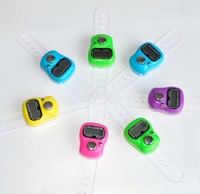 Compteur Totalisateur Numérique Électronique à Anneau de Doigt, Portable pour Tricot, Compteur de Rangées, Cliqueur, NOUVEAU Mini Compteur de Points Marqueur LCD