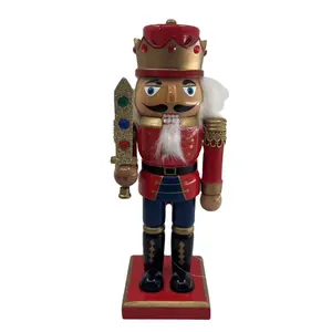 Décoration de Noël Casse-Noisette marionnette soldat pendentif Casse-Noisette artisanat ornements