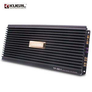 เครื่องขยายเสียงรถยนต์ KUERL 4 แชนแนล คลาส AB กำลังขับสูง รุ่น K-TP-100.4 ตัวเครื่องอะลูมิเนียมอัลลอย - Product Image 4