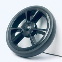 Roue de poussette pour bébé de 6 pouces, roue en plastique EVA pour poussette de bébé