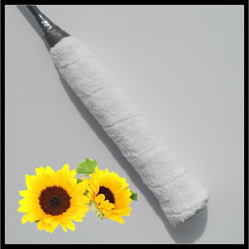 Serviette blanche/bande à main