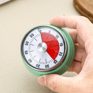 Mechanical <b>Timer</b> 60 Min Countdown Kitchen Alarm Clock With Loud Alert For Cooking And Study Use - Product Image 2