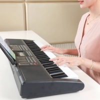 Smart Electronic Piano BD-662DB Portable Musical Instruments Electronic Keyboard Piano With 61 Lighted Keys Suit for Adult & Kid