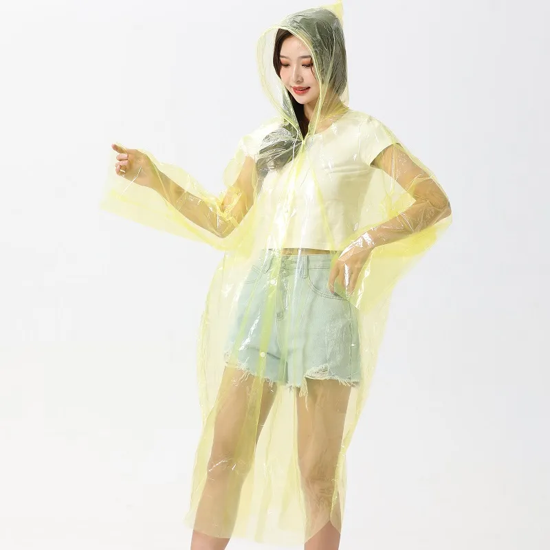raincoat manufacturers customized logo men women long reusable raincoat adult for waterproof