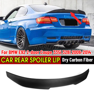 Aileron de coffre arrière en fibre de carbone sèche pour BMW E92 2 portes 335i 328i 2006-2014 - Product Image 1
