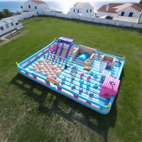 Parc de jeux gonflables, Château gonflable, Parcours d'obstacles gonflable, Aire de jeux gonflable pour enfants, Prix abordable