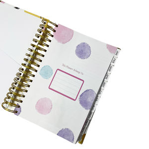 Muestra gratis personalizar Estilo <span class=keywords><strong>de</strong></span> vida diario planificador <span class=keywords><strong>de</strong></span> negocios A5 presupuesto ahorro <span class=keywords><strong>de</strong></span> dinero diario libro cuaderno diario impresión bajo demanda 2026 - Product Image 6