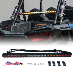 ไฟสโตรบแบบกันกระแทก IP65 กำลังสูง 110W LED สำหรับรถ SSV ATV UTV RZR SXS 4X4 รุ่น UTV 36" RYWYR G7 7 โหมดไฟกระพริบ - Product Image 1