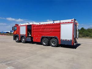 Camión de Bomberos con Espuma de Aire Comprimido de 20 m³, Estándar de Emisiones Euro 6, Chasis Mercedes 8x4, Vehículo de Extinción de Incendios CAFS de 20 Metros Cúbicos en Venta - Product Image 2