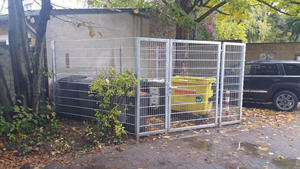 Customizable Outdoor Flat Top Fence with Galvanized <strong>Steel</strong> Pipe Post <strong>Rail</strong> Wrought Iron Zinc <strong>Steel</strong> Sustainable Flat Top Fencing - Product Image 6