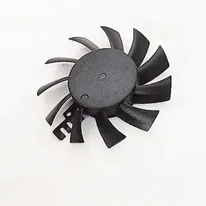 Bilgisayar Bladeless grafik kartı soğutma fanı 60*60*10mm 6010 DC çerçevesiz 24v siyah ev aletleri soğutucu hava eksensel fanlar