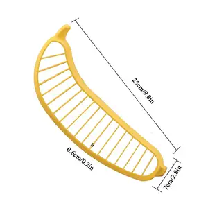 Keuken Chef Messen Plastic Bananenchips Snijder Fruit Groente Gereedschap Salade Maker Kookgereedschap Fruitmes Fruitmes