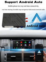 Interface décodeur, module Android Auto sans fil, CarPlay pour Land Rover Jaguar XE F-PACE, boîte de module automobile, multimédia, AirPlay, vidéo