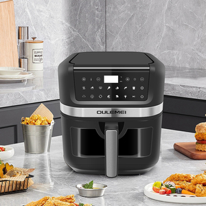 Vente en gros 2025 Nouveau design Friteuse à air numérique en acier inoxydable de grande capacité avec affichage d'image à une touche - Product Image 1