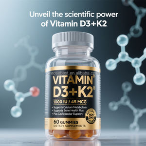 Integratore Alimentare in Gommose di Vitamina D3 K2, Produzione OEM e Etichetta Privata, Formula Personalizzata, Produttore Cinese Rosebest - Product Image 2