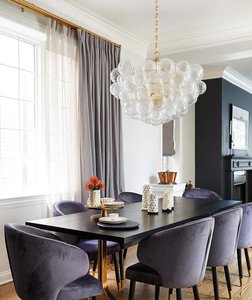 <span class=keywords><strong>Lampadario</strong></span> Nordico a Sfera in Vetro Soffiato, Oro e Trasparente, Piccola Lampada a Sospensione per <span class=keywords><strong>Camera</strong></span> <span class=keywords><strong>da</strong></span> <span class=keywords><strong>Letto</strong></span>, Studio, Ristorante - Product Image 6