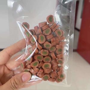 Aliments biologiques sains pour animaux de compagnie Vente en gros Viande biologique Friandises pour chiens Poulet Épinards Collations <span class=keywords><strong>Saumon</strong></span> Canard Poisson Carotte Peau de poisson Sans danger pour les chiens - Product Image 1