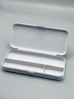 Kit de matériel pour boîte à crayons en plastique créative à faire soi-même, colle crème, boîte à crayons en plastique faite maison, ensemble de jouets pour la fabrication artisanale