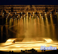 Lampu Par Zoom COB 200W RGBW 4in1 LED Facelight DMX512 Pencahayaan Panggung untuk Teater Studio Acara Pernikahan