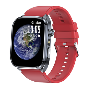 Montre connectée ECG ET572 pour la surveillance <span class=keywords><strong>de</strong></span> la santé, suivi <span class=keywords><strong>de</strong></span> la forme physique, suivi du sommeil, moniteur <span class=keywords><strong>de</strong></span> fréquence <span class=keywords><strong>cardiaque</strong></span> IP67, écran AMOLED, autonomie <span class=keywords><strong>de</strong></span> 5 à 10 jours - Product Image 1