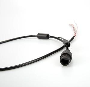 Câble réseau RJ45 + DC 9 broches à âme en cuivre, isolation PVC/PTFE, étanche pour caméra de sécurité, caméra IP, faisceau de câblage audio-vidéo - Product Image 3