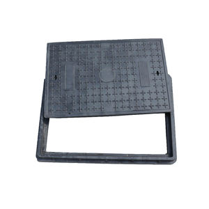 녹색 라운드 BMC 복합 맨홀 커버 실링 기능이있는 도로 제품 원형 복합 유리 섬유 맨홀 커버 - Product Image 6