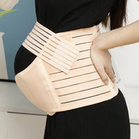 Ceinture de soutien du ventre pour femmes enceintes, élastique, respirante, réglable, bande de soutien prénatale