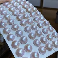 Bijoux de mode perles eau de mer 15-16mm rond rose violet Mabe perles en vrac pour la vente en gros