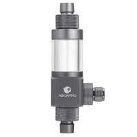 AQUAPRO Diffuseur externe de CO2 AQUAPlant Atomiseur de CO2 Fish Tank Aménagement paysager Filtre Diffuseur en alliage d'aluminium