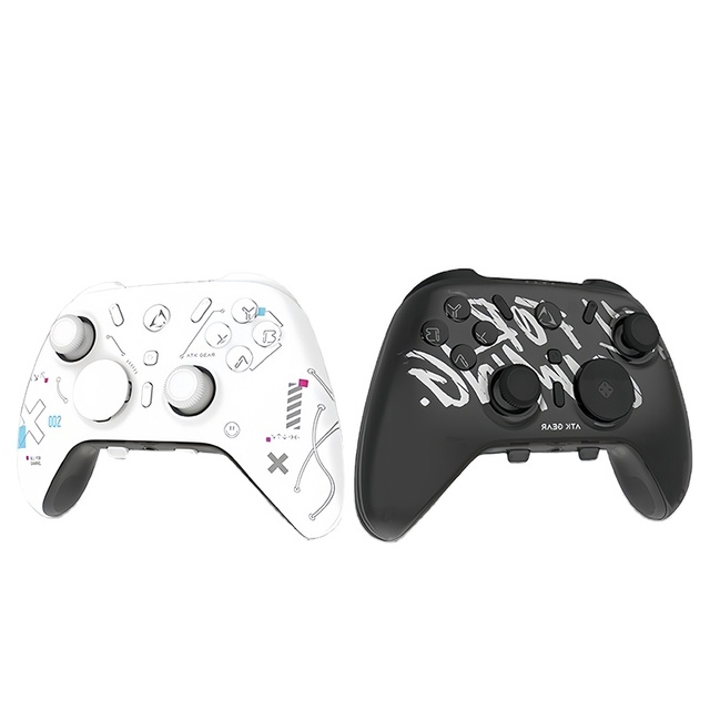 ATK Tomahawk Wireless Game Controller Tri-Mode 1000Hz Return Rate Gamepad Switch2 for Tablet PC Hall Trigger Replaceable D-Pad