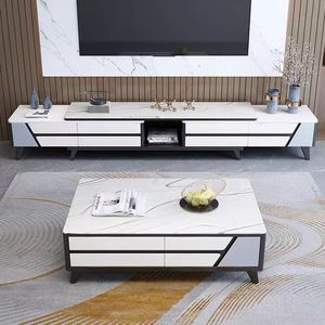 <span class=keywords><strong>2025</strong></span> sang trọng ý TV đứng và Bàn cà phê bảng trung tâm cho phòng khách pháp thiết kế cao cấp TV bảng Set - Product Image 1