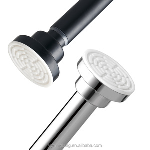 <span class=keywords><strong>Rideau</strong></span> <span class=keywords><strong>de</strong></span> douche rétractable moderne en acier inoxydable, personnalisable, sans perçage, vente en gros directe usine - Product Image 1