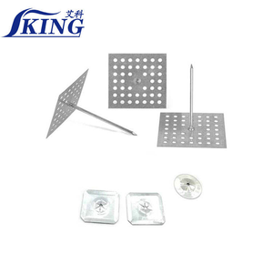 Clous d'isolation en acier robustes IKING avec rondelles à dôme pour fixation CVC - Product Image 3