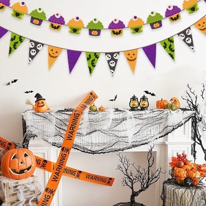 Custom Paper Birthday Party <b>Banners</b> Triangle Shape Diy Decorations For Celebrations - Product Image 2