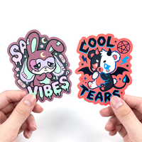 Autocollants en vinyle découpés sur mesure, impression de logo, adhésifs, étanches, étiquettes en PVC, autocollants holographiques pour cadeaux et artisanat