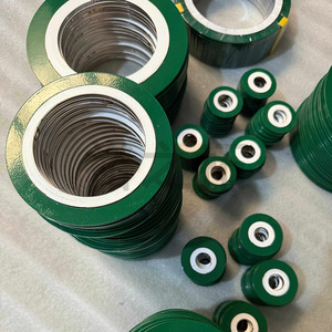 Spiral Wound Gasket 304 Stainless Steel Graphite Inner Outer Ring <b>PTFE</b> Reinforced Type D Flexible Type A C Piping System Sealing - Product Image 1