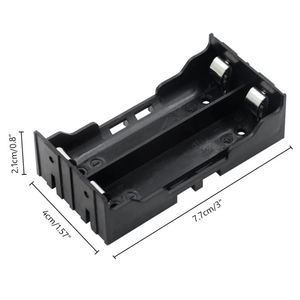 AA Size Plastic Battery Holder Case 1 4 Slots Wire Leads <strong>Cover</strong> Switch for Efficient Battery Storage for Electronic <strong>Modules</strong> Kits - Product Image 2